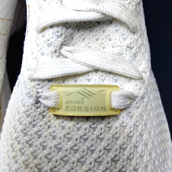 Adidas Originals ZX Flux Primeknit Z Off White Running Sneaker Men's Shoe Size 9 - Picture 4 of 10